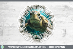 GorgeousSea 3D Hole Wind Spinner design.
