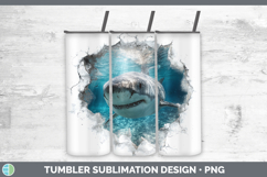 GorgeousSea 3D Hole Tumbler design.