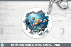 GorgeousSea 3D Hole Keychain design.