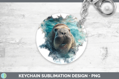 GorgeousSea 3D Hole Keychain design.