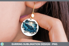 GorgeousSea 3D Hole Round Earrings design.