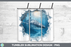 GorgeousSea 3D Hole Tumbler design.