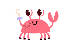 Sea Fish Pirate Clipart. Ocean Underwater Product Image 3