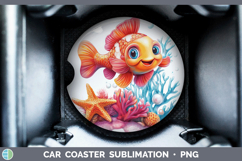 GorgeousSea Adorable Car Coaster design.