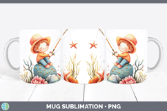 GorgeousSea Adorable Mug Wrap design.