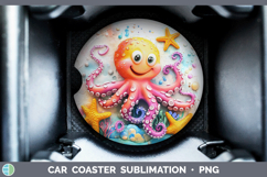 GorgeousSea Adorable Car Coaster design.