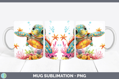 GorgeousSea Adorable Mug Wrap design.
