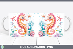 GorgeousSea Adorable Mug Wrap design.