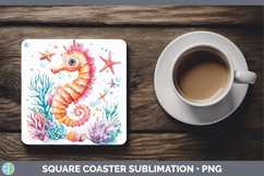 GorgeousSea Adorable Square Coaster design.