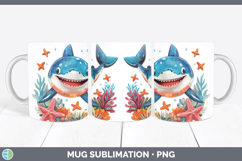 GorgeousSea Adorable Mug Wrap design.