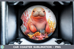 GorgeousSea Adorable Car Coaster design.