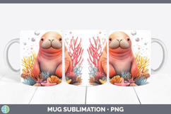 GorgeousSea Adorable Mug Wrap design.