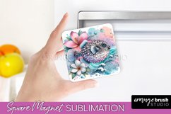 Sea Animals Magnet Sublimation - Beach Magnet Bundle Product Image 4