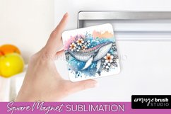 Sea Animals Magnet Sublimation - Beach Magnet Bundle Product Image 5