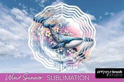 Sea Animals Wind Spinner - Summer Wind Spinner Sublimation Product Image 1