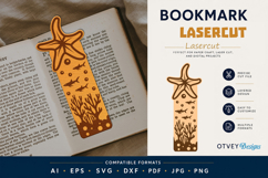 Sea Animals Bookmark Lasercut Product Image 1