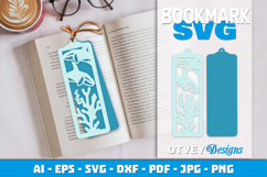 Sea Animals Bookmark Paper Cut Product Image 1