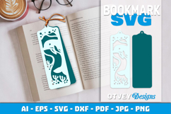 Sea Animals Bookmark Paper Cut Product Image 1