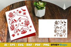 Sea Animals Card Cover Papercut Product Image 4
