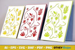 Sea Animals Card Cover Papercut Product Image 1