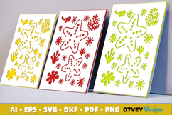 Sea Animals Card Cover Papercut Product Image 2