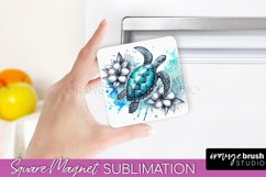 Sea Animals Magnet Sublimation - Beach Magnet Bundle