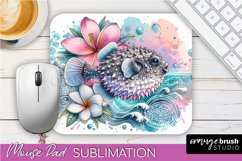 Sea Animals Mouse Pad Bundle - Beach Sublimation Mouse Pad