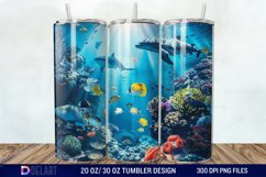 Sea Animals Tumbler Wrap Product Image 1
