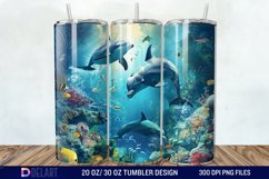 Sea Animals Tumbler Wrap Product Image 1