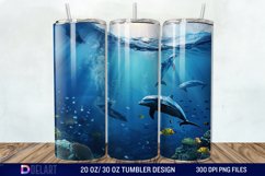 Sea Animals Tumbler Wrap Product Image 1