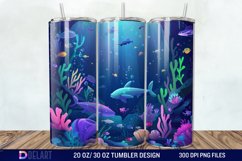 Sea Animals Tumbler Wrap Product Image 1