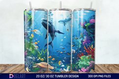 Sea Animals Tumbler Wrap Product Image 1