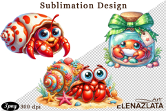 Sea Animals Clipart - Sea Animals Png Product Image 1
