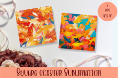Fishing Mug coaster| Coaster Mug Sublimation| fish coaster Product Image 1