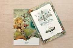 Sea Creatures Junk Journal Pages Product Image 2