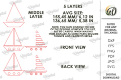 Sea Home Decor Laser Cut. Standing Decor. Ship SVG Product Image 2