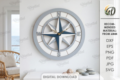 Sea Decors Bundle Laser Cut. Home Decor SVG Product Image 4