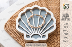 Sea Decors Bundle Laser Cut. Home Decor SVG Product Image 11