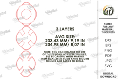 Sea Home Decor Laser Cut. Wall Decor. Door Sign SVG Product Image 2