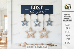 Sea Decors Bundle Laser Cut. Home Decor SVG Product Image 13