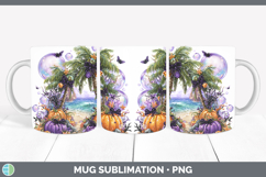 GorgeousSea Halloween Mug Wrap design.