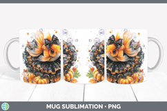 GorgeousSea Halloween Mug Wrap design.