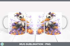 GorgeousSea Halloween Mug Wrap design.