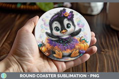 GorgeousSea Halloween Round Coaster design.