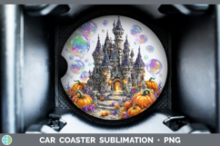 GorgeousSea Halloween Car Coaster design.