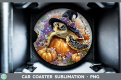 GorgeousSea Halloween Car Coaster design.