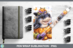 GorgeousSea Halloween Pen Wrap design.