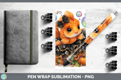 GorgeousSea Halloween Pen Wrap design.