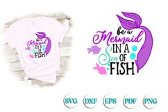 Inspirational Mermaid Shirt SVG Product Image 1