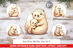 Wind Spinner Sea Otter Mother&#039;s Day Product Image 1